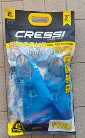 Pinne Cressi Pura in silicone nuove in confezione