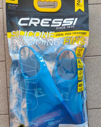Pinne Cressi Pura in silicone nuove in confezione