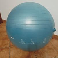 Fitball crivit con ganci per elastici 