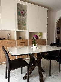 TAVOLO RIFLESSI SHANGAI ALLUNGABILE GRES