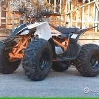 NUOVO QUAD KAYO RACING PREDATOR 125cc R8 LUCI LED