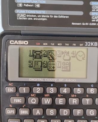 calcolatrice vintage CASIO SF 4400