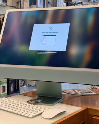 iMac 24” M1 8GB/512GB VERDE - USATO GARANTITO