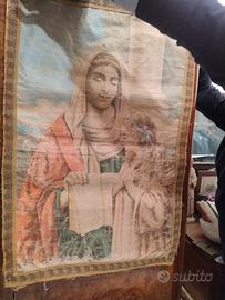 arazzo religioso vintage