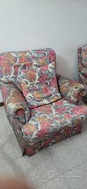 Salotto Vintage Completo: divano 3 posti + 2 poltr
