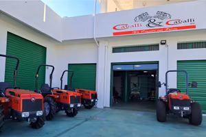Trattore Carraro Tigre 3200 con fresa e trincia da