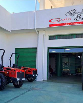 Trattore Carraro Tigre 3200 con fresa e trincia da