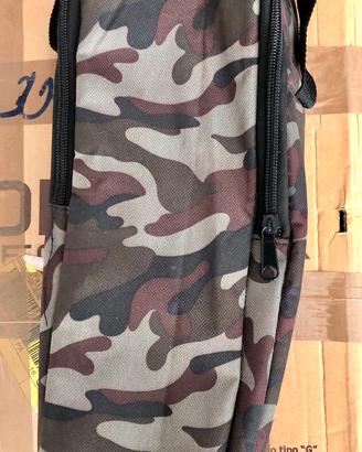 Porta bottiglia militare termica con tracolla