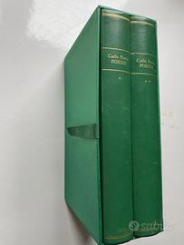C. PORTA- Poesie. Mondadori 1975. 2 voll +Custodia
