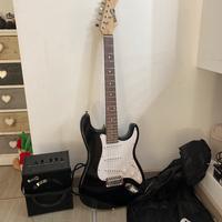 Chitarra elettrica Rockjam+amplificatore+custodia