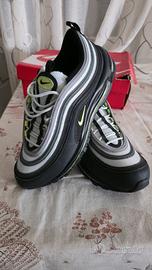 Nike AIR MAX 97 nero/platino/verdefluo - 45
