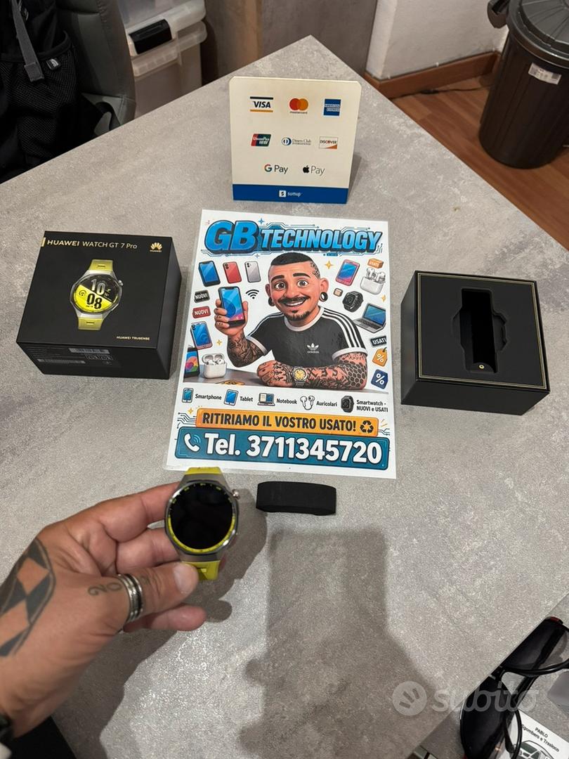 HUAWEI WATCH GT 7 PRO TITANIO GARANZIA - Telefonia In vendita a Genova