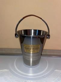 CHAMPAGNE LAURENT PERRIER ICE BUCKET ACCIAIO