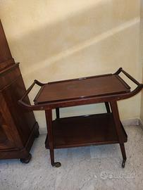 Carrello da tè/vintage in legno - Anni '50/'60