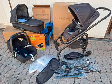 Trio Maxi Cosi completo di accessori + seggiolini
