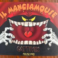 Tappetino mouse vintage CATTIVIK Il Mangiamouse