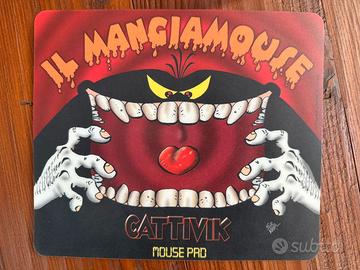 Tappetino mouse vintage CATTIVIK Il Mangiamouse