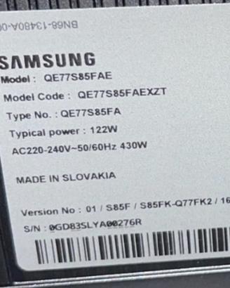 Tv oled 77”