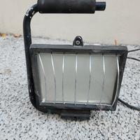 faretto da cantiere alogeno