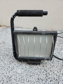 faretto da cantiere alogeno