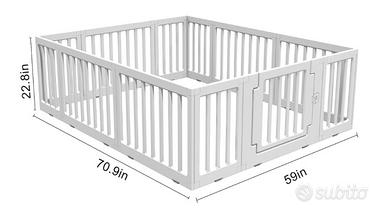 Recinto sicurezza bimbi 180x150