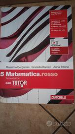 libro matematica rosso