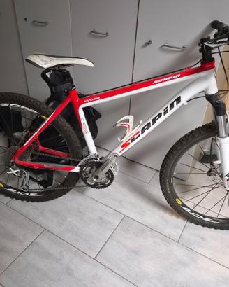 bicicletta mountain bike muscolare