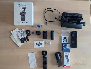 DJI Osmo Pocket 3 Creator Combo + Accessori Extra