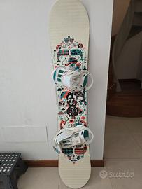 Tavola snowboard+ scarponi