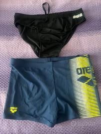 2 costumi Arena: slip e boxer taglia 54
