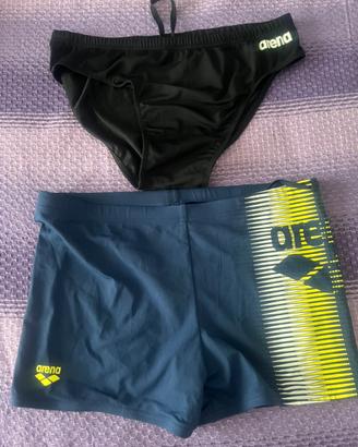 2 costumi Arena: slip e boxer taglia 54