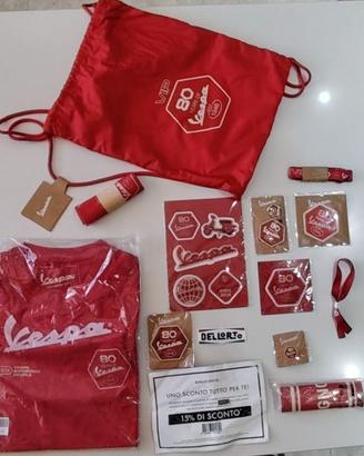 Kit Anniversario 80 anni vespa vespa world Roma