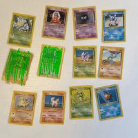 Dieci carte pokemon base