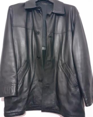 giaccone da uomo in vera pelle