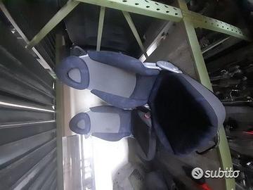 Sedili In Stoffa Blu Per Smart Prima Serie