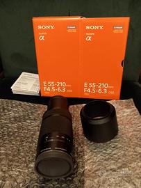 Obbiettivo Sony SEL55210