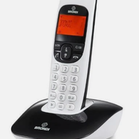 BRONDI NICE CORDLESS DIGITAL VIVAVOCE BIANCO Nero