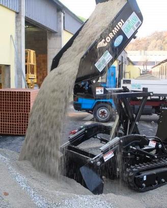 Motocarriola Cormidi 13.80 Autocaric. Scarico Alto