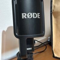 Microfono da tavolo per podcast