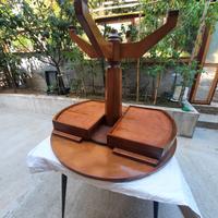 Tavolo rotondo con cassetti diametro 1 metro artig