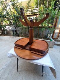 Tavolo rotondo con cassetti diametro 1 metro artig