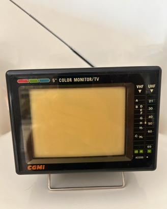Mini tv color anni 80
