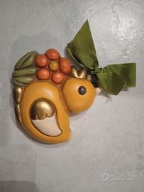 formella thun con papera e fiori