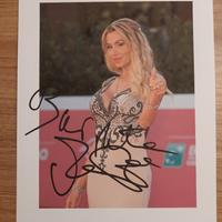 Autografo Valeria Marini