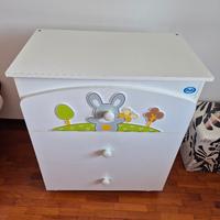 Mobile cassettiera fasciatoio