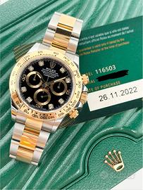 Rolex Daytona 116503 Brilli, Full set, Si Permute
