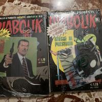 Lotto due diabolik blisterati con gadget