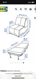 Poltrona letto Ikea