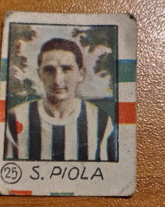 FIGURINA CALCIO SILVIO PIOLA ANNI 40