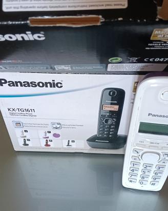 Telefono Panasonic KX-TG1611 cordless completo